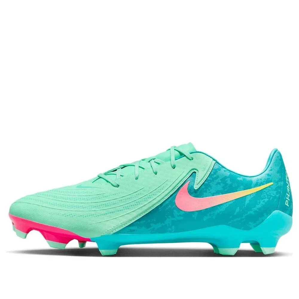 Nike Phantom GX 2 Academy LV8 MG FJ2553-300 Unisex Green Soccer Cleats UWU780